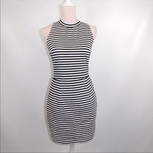 Dolce vita stripe dress with cutout in back